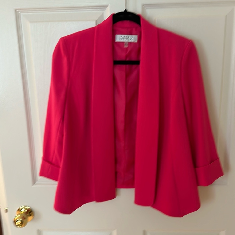 Hot pink blazer
